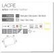 Aplice - Aplica de perete exterior IP54 Lacre