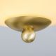 Plafoniere - Plafoniera clasica Landhaus 21cm alama satin/ sticla champagne decor albastru
