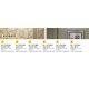 Plafoniere - Plafoniera clasica Landhaus 21cm alama satin/ sticla champagne decor albastru
