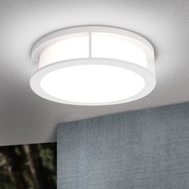 Plafoniere - Plafoniera de exterior, protectie IP44, Henry alba