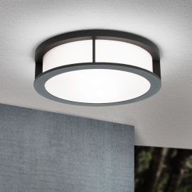 Plafoniere - Plafoniera de exterior, protectie IP44, Henry antracit