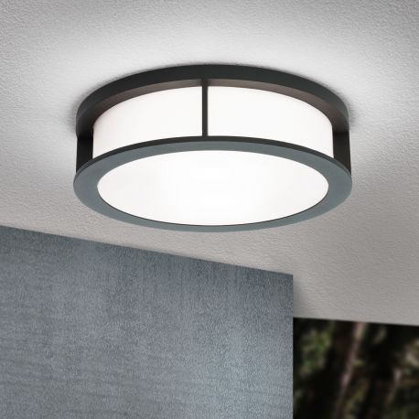 Plafoniere - Plafoniera de exterior, protectie IP44, Henry antracit