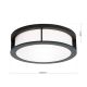 Plafoniere - Plafoniera de exterior, protectie IP44, Henry antracit