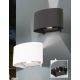 Aplice - Aplica LED de exterior design modern ambiental IP54 GRETA antracit