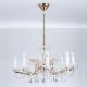 Lustre Cristal Swarovski - Candelabru de lux cristal Swarovski Maria Theresia-A 8L 24K gold plated