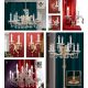 Lustre Cristal Swarovski - Candelabru de lux cristal Swarovski Maria Theresia-A 8L 24K gold plated