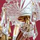 Aplice Cristal Swarovski - Aplica de perete de lux cristal Swarovski Maria Theresia-A 2L 24K gold plated