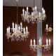 Candelabre, Lustre - Candelabru stil clasic elegant cu 8 brate Marie Claire auriu