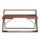 Birouri - Birou elegant design LUX furnir de nuc si otel Office Walnut