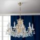Lustre Cristal Scholer - Candelabru de lux cristal Scholer Hirohito 10L 24K gold plated