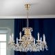 Lustre Cristal Scholer - Candelabru de lux cristal Scholer Hirohito 12L 24K gold plated