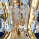 Lustre Cristal Scholer - Candelabru de lux cristal Scholer Hirohito 12L 24K gold plated