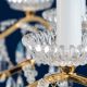 Lustre Cristal Scholer - Candelabru de lux cristal Scholer Hirohito 12L 24K gold plated