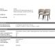 Seturi scaune, HoReCa - Set de 2 scaune Cliff, bej mademoiselle