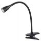 Lampi birou - Veioza/Lampa LED cu clips/clema de birou Jeff neagra