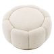 Banchete-Tabureti - Taburete ottoman design elegant LUX Inger, boucle crem