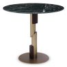 Masa design modern LUX cu blat din marmura Flow verde