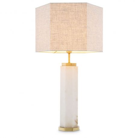 Veioze - Veioza design LUX Newman, alabastru