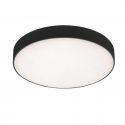 Plafoniera LED slim de exterior IP44 Tartu negru 17,5cm