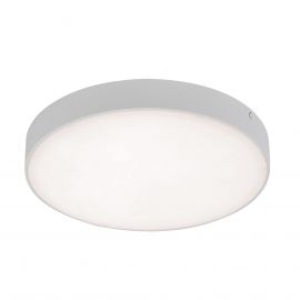 Plafoniere - Plafoniera LED slim de exterior IP44 Tartu alb 30cm