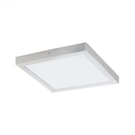 Plafoniere - Plafoniera LED design modern FUEVA 1 argintiu, 4000K, 40x40cm