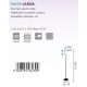 Lampadare - Lampadar LED dimabila design modern LAROA negru