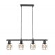 Pendule, Lustre suspendate - Lustra suspendata stil industrial Indiana 4L