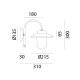 Aplice - Aplica de perete exterior, IP44 Calmaggiore