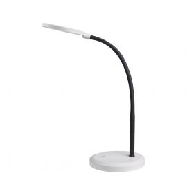 Lampi birou - Veioza / Lampa LED de birou reglabila Timothy alb/negru