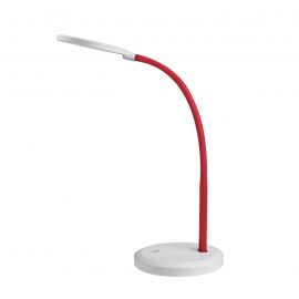 Lampi birou - Veioza / Lampa LED de birou reglabila Timothy alb/rosu