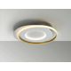 Lustre aplicate - Lustra LED aplicata design modern circular Limbos alb/auriu