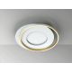 Lustre aplicate - Lustra LED aplicata design modern circular Limbos alb/auriu