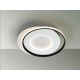 Lustre aplicate - Lustra LED aplicata design modern circular Limbos alb/negru