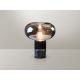 Veioze - Veioza / Lampa de masa design elegant Fungi negru/fumuriu