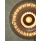 Lustre aplicate - Plafoniera din sticla Brussels negru/ antracit