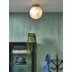 Lustre aplicate - Plafoniera din sticla cu aspect de marmura Carrara 22cm