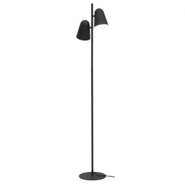Lampadare - Lampadar, Lampa de podea cu doua spoturi directionabile Salamanca negru