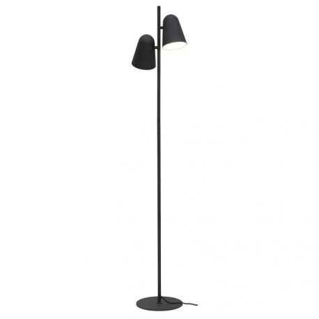 Lampadare - Lampadar, Lampa de podea cu doua spoturi directionabile Salamanca negru