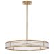 Candelabre, Lustre - Lustra LED dimabila suspendata design elegant Thibaud L, alama antic