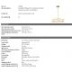 Candelabre, Lustre - Lustra LED dimabila suspendata design elegant Thibaud S, alama antic