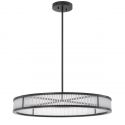 Lustra LED dimabila suspendata design elegant Thibaud L, bronz
