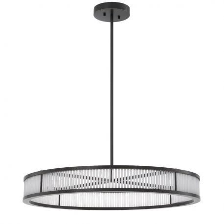Candelabre, Lustre - Lustra LED dimabila suspendata design elegant Thibaud L, bronz