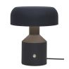 Veioza, Lampa de masa din metal Porto negru
