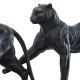 Statuete - Sculptura din bronz design Art Deco Leopard Pair