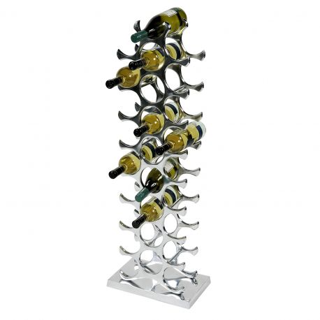 Parfumuri de camera, Idei cadouri, Obiecte decorative - Suport design LUX pentru 27 sticle de vin Alboran L