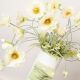 Aranjamente florale LUX - Aranjament floral mare CYLINDER DAVID EYE WITH POPPY