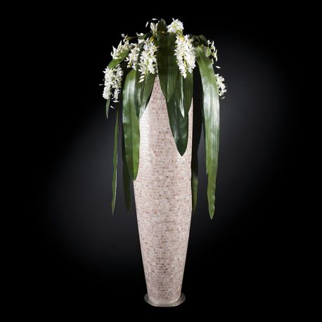 Aranjamente florale LUX - Aranjament floral mare ROMA MOSAICO BISAZZA, roz 205cm