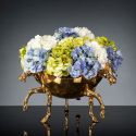 Aranjament floral design LUX VASE HORSES HYDRANGEA