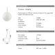 Pendule - Pendul IP44 SOLE SP1 MEDIUM
