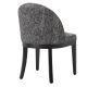Scaune - Scaun tapitat design LUX Fallon, Cambon black